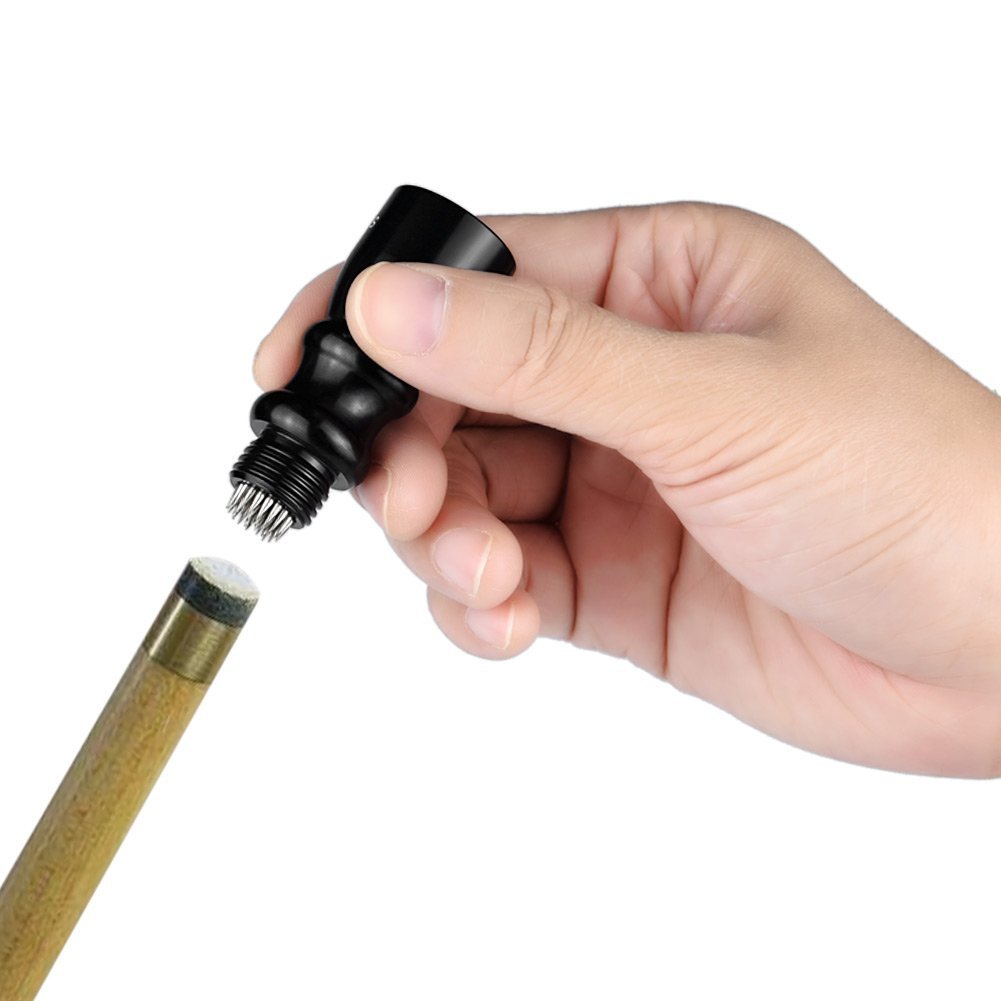 Cuetec Tip Prep & Chalk Holder 2-in-1 Tool – Tip Pick And Chalker For Pool & Billiards, Free Shipping