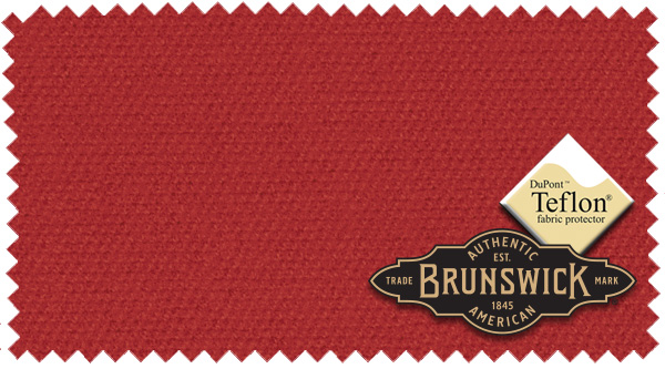 Brunswick Pool Cloth Centennial Cardinal Red for 9ft