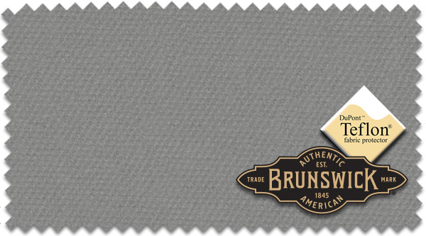 Brunswick Pool Cloth Centennial Gunmetal Gray for 9ft