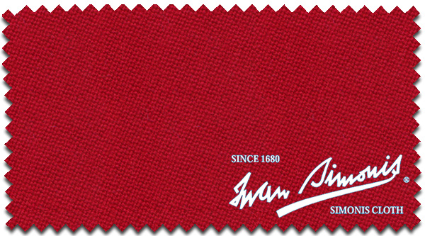 Simonis Pool Cloth 860 165cm Red