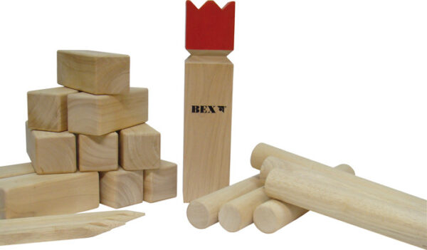 Bex Kubb Original with Red King