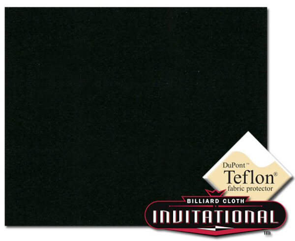 Championship Pool Cloth 168cm Teflon Black #077