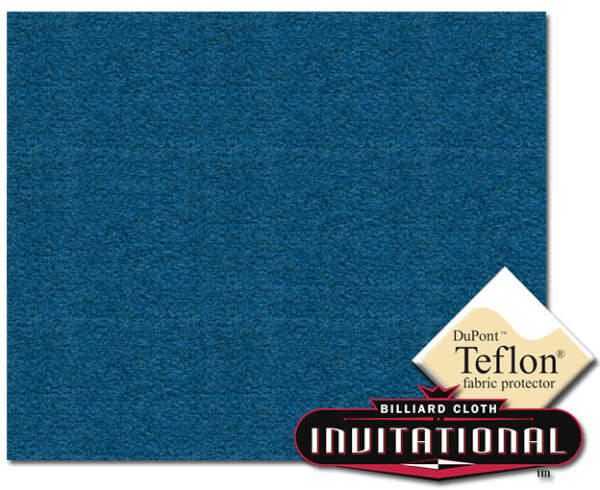Championship Pool Cloth 168cm Teflon Electric Blue #043