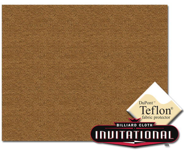 Championship Pool Cloth 168cm Teflon Camel #047