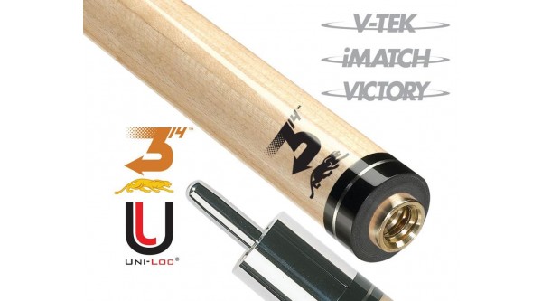 Predator 314³ Shaft Uni-Loc 3rd Gen 2015 (silver collar)