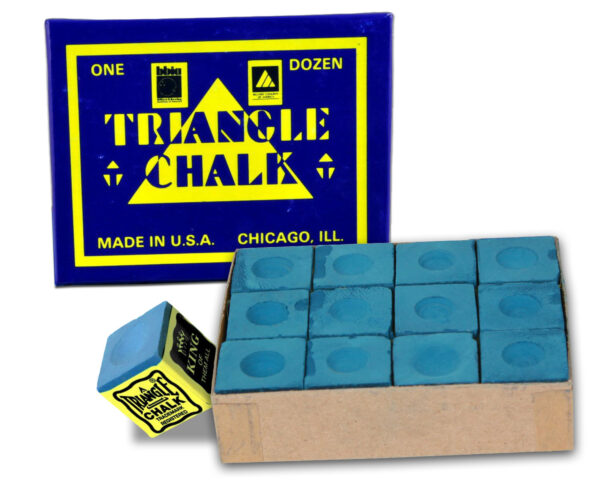 Triangle Chalk Blue 12pcs