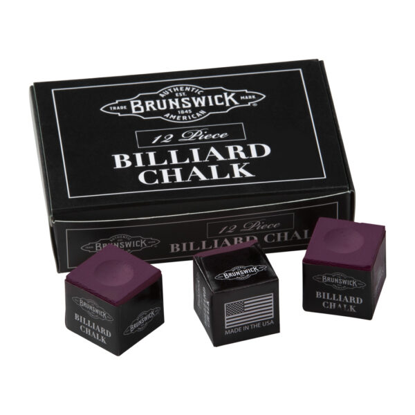 Brunswick Chalk Wine Red 12pcs