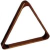 Wooden Triangle Snooker Chestnut