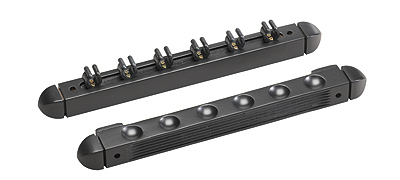 Wall Cue Holder 6-cue Black
