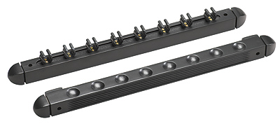 Wall Cue Holder 8-cue Black