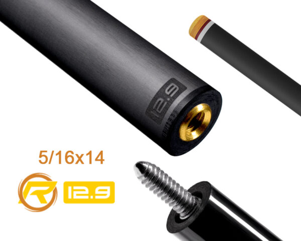 Predator REVO Shaft 12.9mm Carbon, 5/16x14 Joint WVP