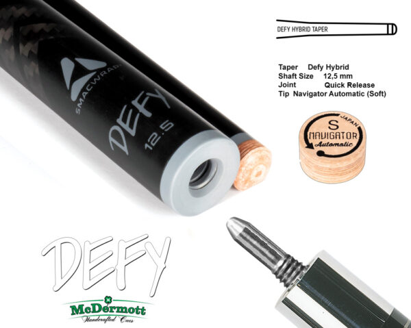 McDermott DEFY Cue Shaft Quick Release