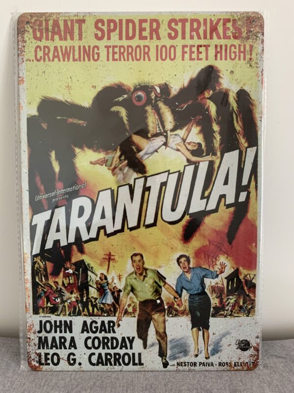Metal Wall Art Tarantula