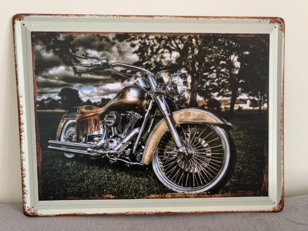 Metal Wall Art Motorcycle