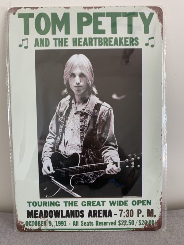 Metal Wall Art Tom Petty