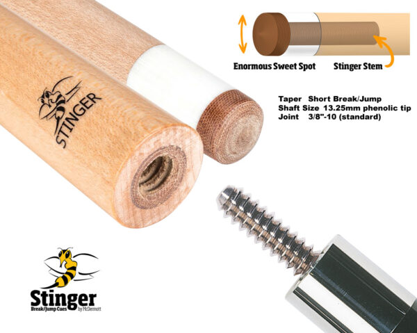 McDermott Stinger Break/Jump Shaft 13,25mm