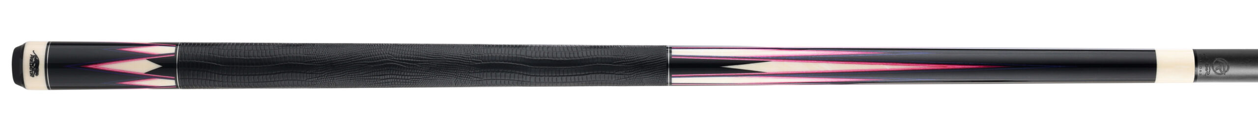 10540PUR-PNK-Predator-pool-cue-TS-16-ebony-LW
